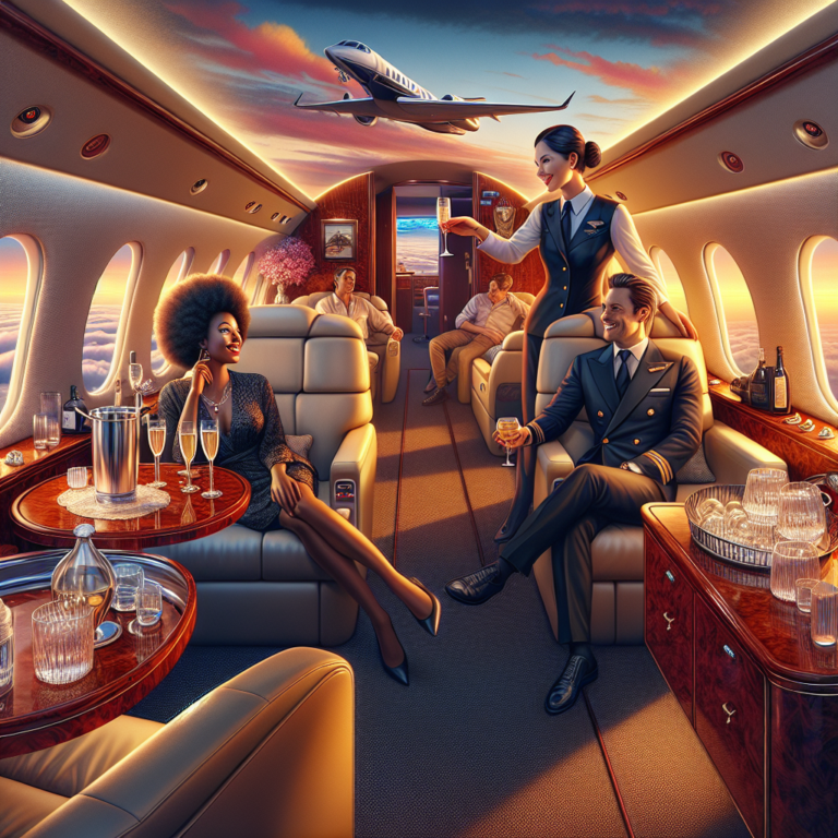 High-Flying Luxury: A Look Into Private Jet Travel