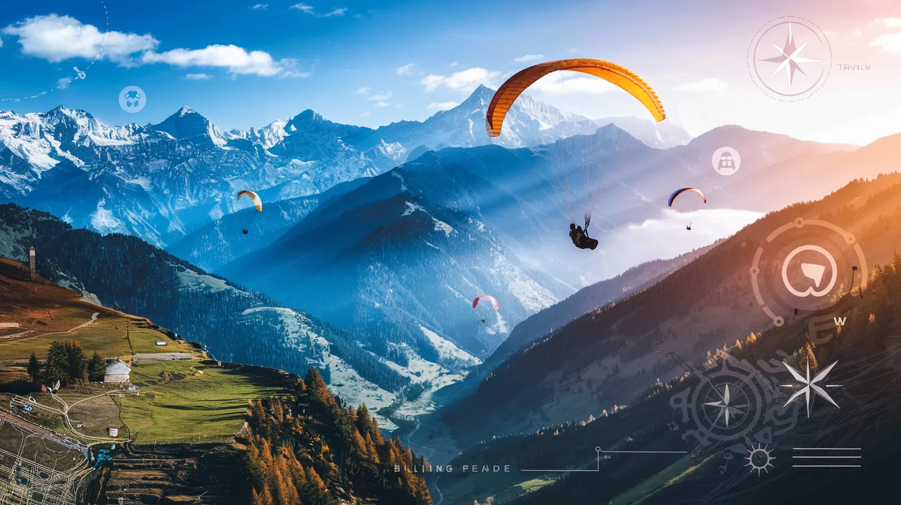 Epic Paragliding Adventure: Bir Billing, India Unleashed!