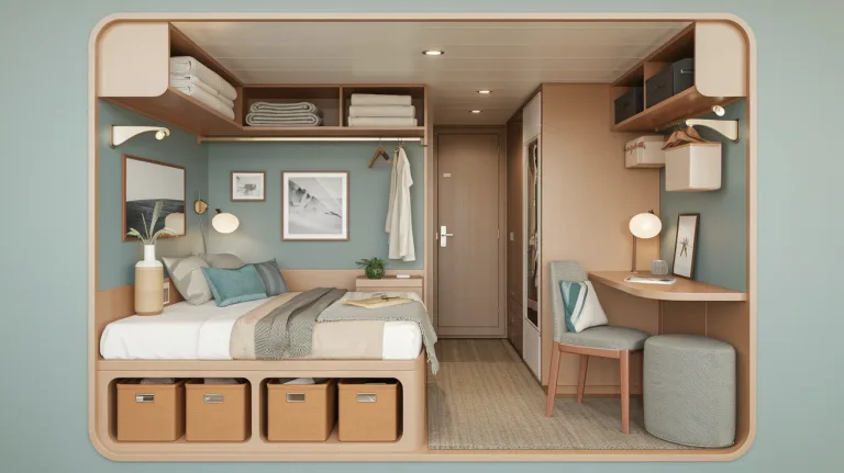 Creative Storage Solutions for Small Cruise Cabins