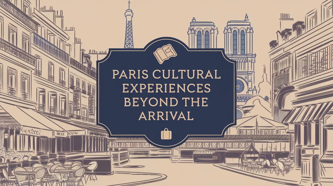 Paris Cultural Experiences Beyond the Arrival