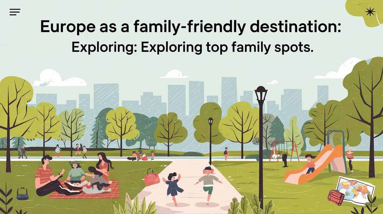 Europe as a Family-Friendly Destination: Exploring Top Family Spots
