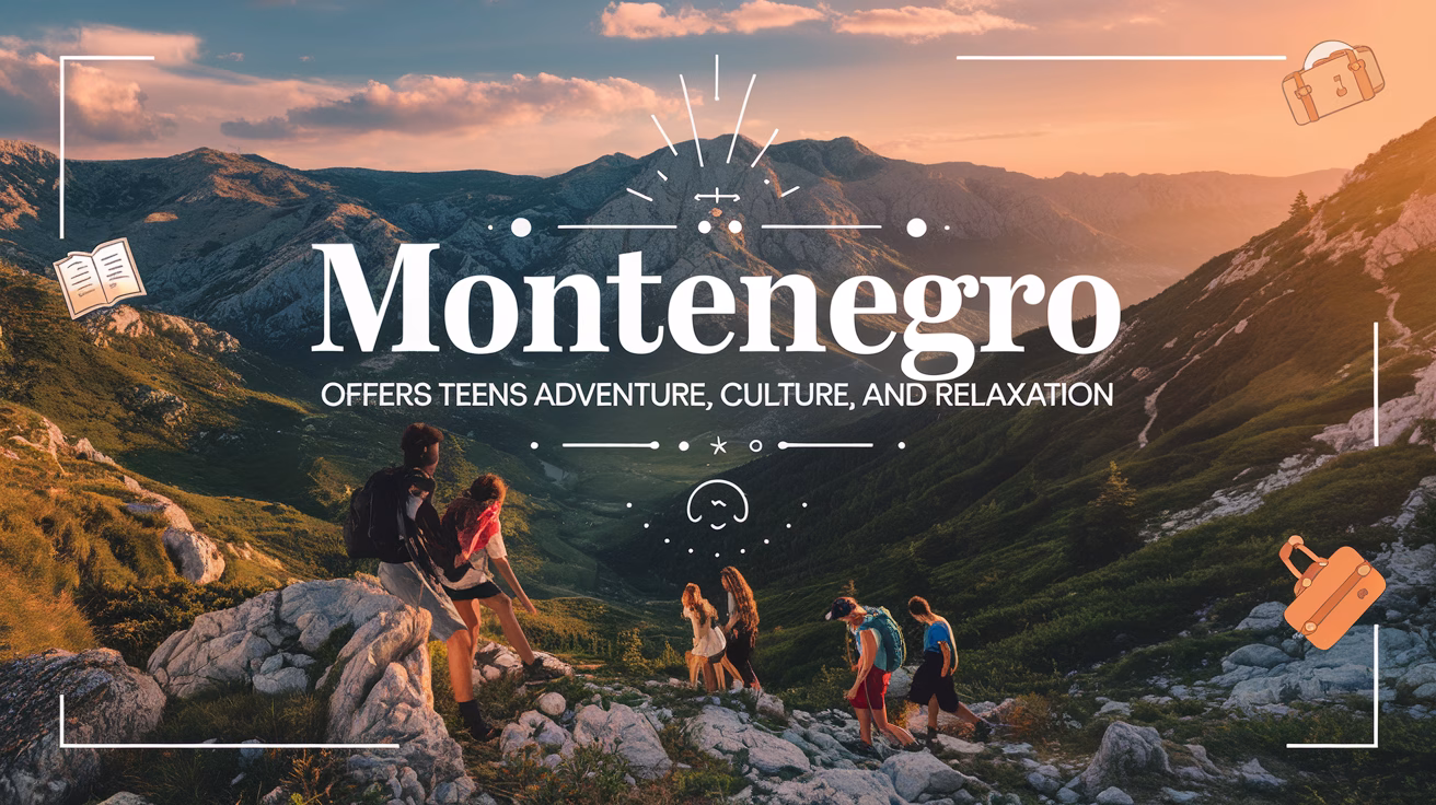 Montenegro Offers Teens Adventure, Culture, and Relaxation